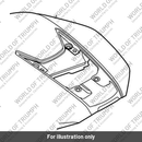 Upper Fuel Tank Panel, Mineral Grey (T2316278-LT)