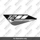 Decal, Mudguard Tray, LH, Red (T2316617)