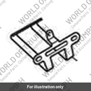 Front Number Plate Hanger (T2316699)