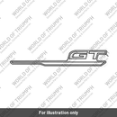 Decal, Beak, Sapphire Blk/Triumph Yellow (T2316705)