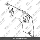 Panel, Bellypan, LH, Painted, Crystal White (T2317051-NW)