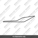 Beak Decal, LH, Graphite Grey (T2317126)