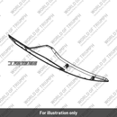 Panel, Bellypan, RH, Carbon, Decal (T2317178)