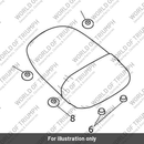 Pillion Seat, Tour, Comfort, Leather (T2317782)