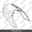 Rear Mudguard, Upper, Silver Ice (T2317861-MP)