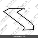 Decal, Sidepanel, RH, White (T2318836)