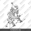 Subframe, Front, Cast (T2319100)