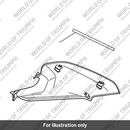 Seat Panel Assembly, LHS, Graphite Grey (T2319296-LC)