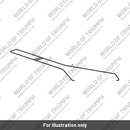Decal 1, Side Panel, RH, Triumph Racing Yellow (T2319913)