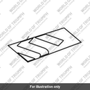 Decal 2, Side Panel, RH, Crystal White (T2319917)