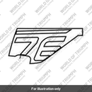 Decal, Tank Upper, RH, LTD, Yellow (T2319952)