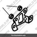 Bracket, Int, P/Rail, LH (T2350711)