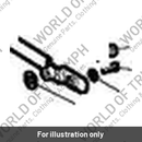 Bracket, Hinge, Pannier (T2352007)