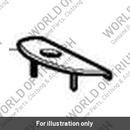 Lid, Handle, Pannier, LH (T2352015)