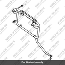 Pannier Mount Frame, Assy, LH (T2353501)