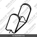 Bracket, Fuel Tank, Rear (T2400599)