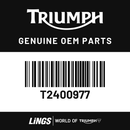 Bung, Tank Cover, Front (T2400977) barcode