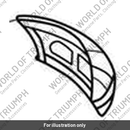 Badge, Fuel Tank, LH (T2401503)