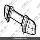 Shield, Tank Strap, Rubber (T2401541)