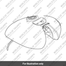 Hose, Tank Breather, Formed (T2401552)