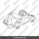 Fuel Tank, Pntd, Graphite (T2401895-LS)