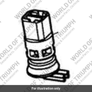 Connector, 4 Way, Electrical (T2402091)