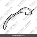 Shield, Tank Strap, Rubber (T2402186)