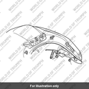 Fuel Tank Assembly, Sapphire Black (T2403549-PM)