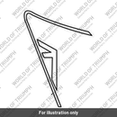Decal, Fuel Tank, RH, Rear, Phantom Black (T2403585)