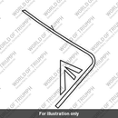 Decal, Fuel Tank, LH, Front, Phantom Black (T2403586)