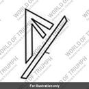 Decal, Fuel Tank, RH, Front, Phantom Black (T2403590)