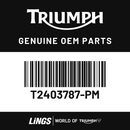 Fuel Tank Cover, Sapphire Black/Cobalt Blue (T2403787-PM) barcode