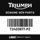 Spares Fuel Tank Assembly, Matt Sapphire Black/Satin Pacific Blue (T2403977-PZ) barcode