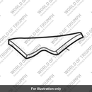 Heat Pad, Fuel Tank, Corner (T2404146)
