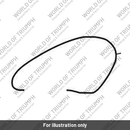 Decal, Tank, Knee Pad, LH, Sapphire Black (T2404238)