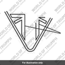 Decal, Flag, Fuel Tank (T2405053)