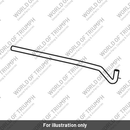 Hose, Upper, Tank to Rollover (T2405056)