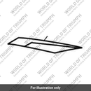Decal, Fuel Tank Cover, LH (T2405437)