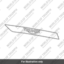 Decal, Tank, Upper, Silver Ice, RH (T2406592)