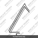 Decal 1, Fuel Tank, LH, Colour 2 (T2407475)