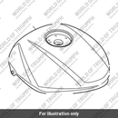 Fuel Tank Assy, Sapphire Black (T2408577-PM)