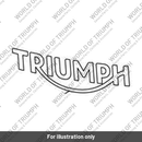 Spares Kit, Tank Badge, 140mm, Chrome (T2409026)