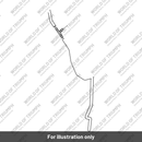 Hose, Evap Drain, Lower (T2409191)