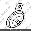 Horn, 12v, 2.5A (T2500123)