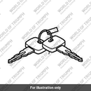 Key, Cut, Badged (T2500508)