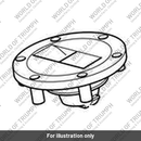Seal, Filler Cap, Breather (T2500622)