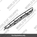Damper Rubber, Top, LH (T2500984)