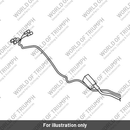 Subharness, Number Plate Bracket (T2501897)