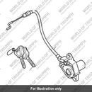 Lock & Cable, Seat Assy (T2502489)