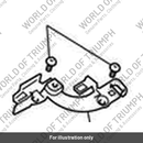 Wire Guide, Breather Cover (T2502657)